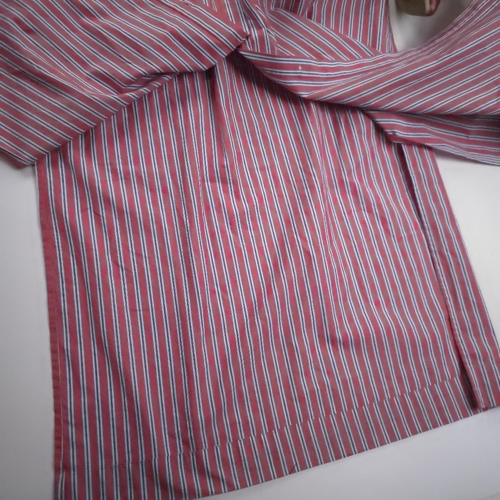New Southern Tide Striped Red and White Womens Belted Pocketed Maxi Dress Sz S - Picture 11 of 15